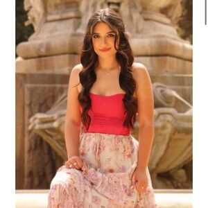 Ambrose Hot Pink Corset